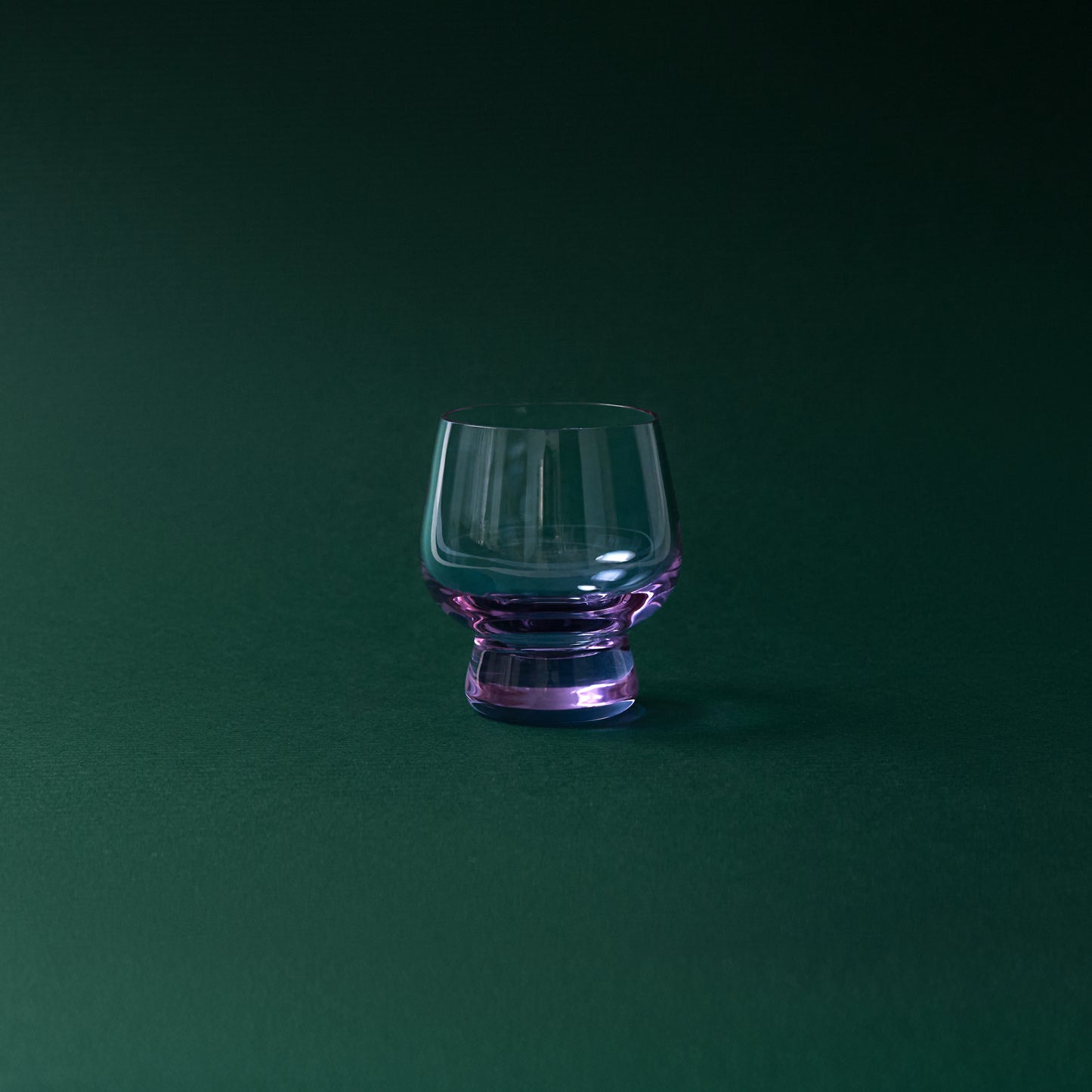 Set of Vintage “Krepysh” Shot Glasses — Neodymium (Amethyst/Alexandrite) Glass