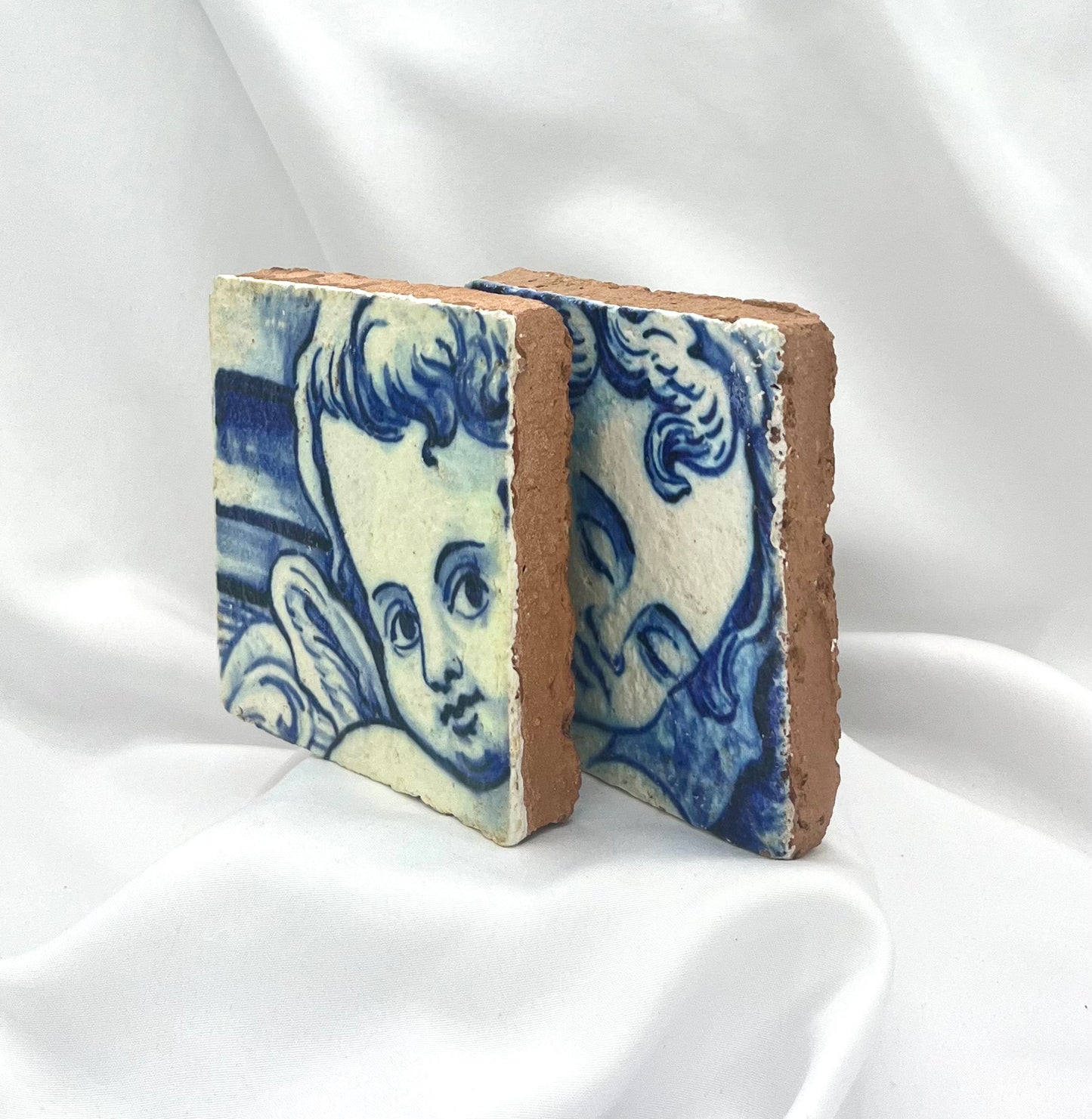 Ceramic tile "Angel's look"