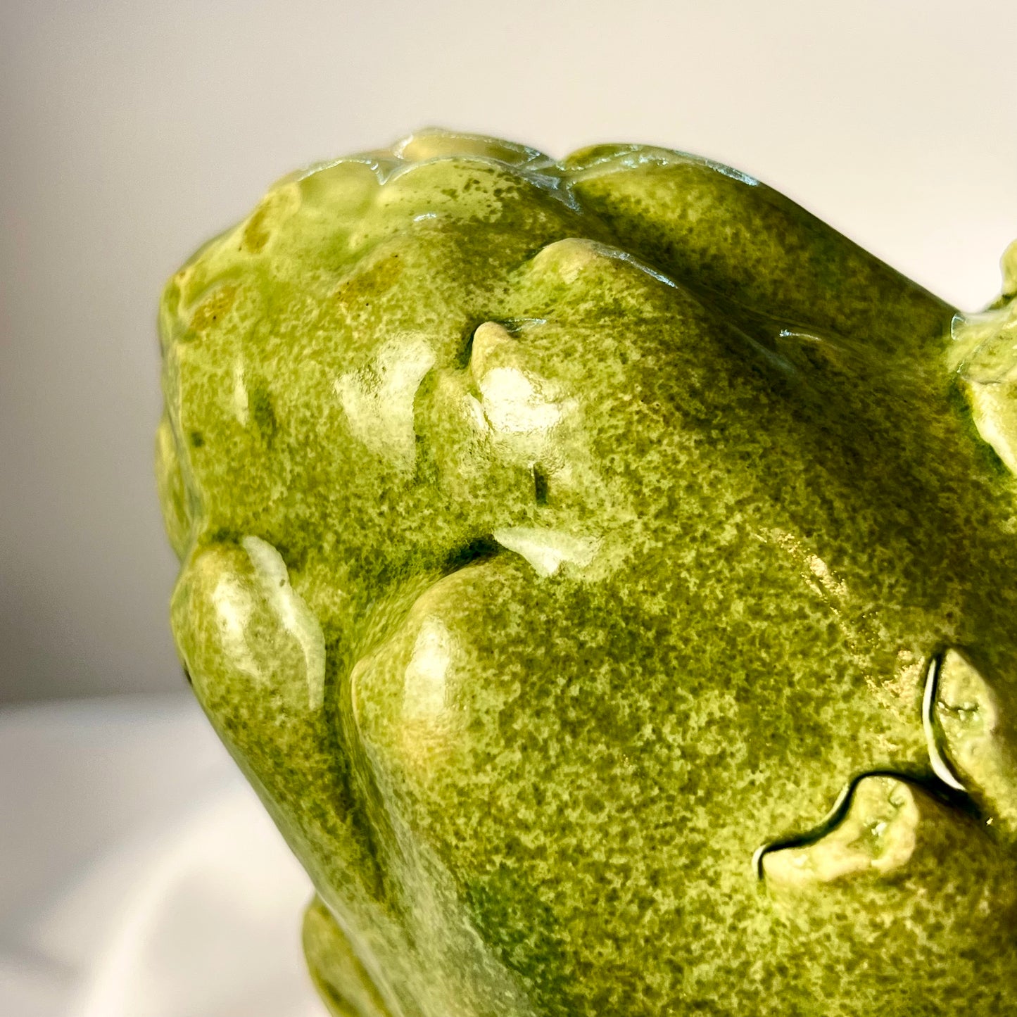 Artichoke in glaze figurine (big)