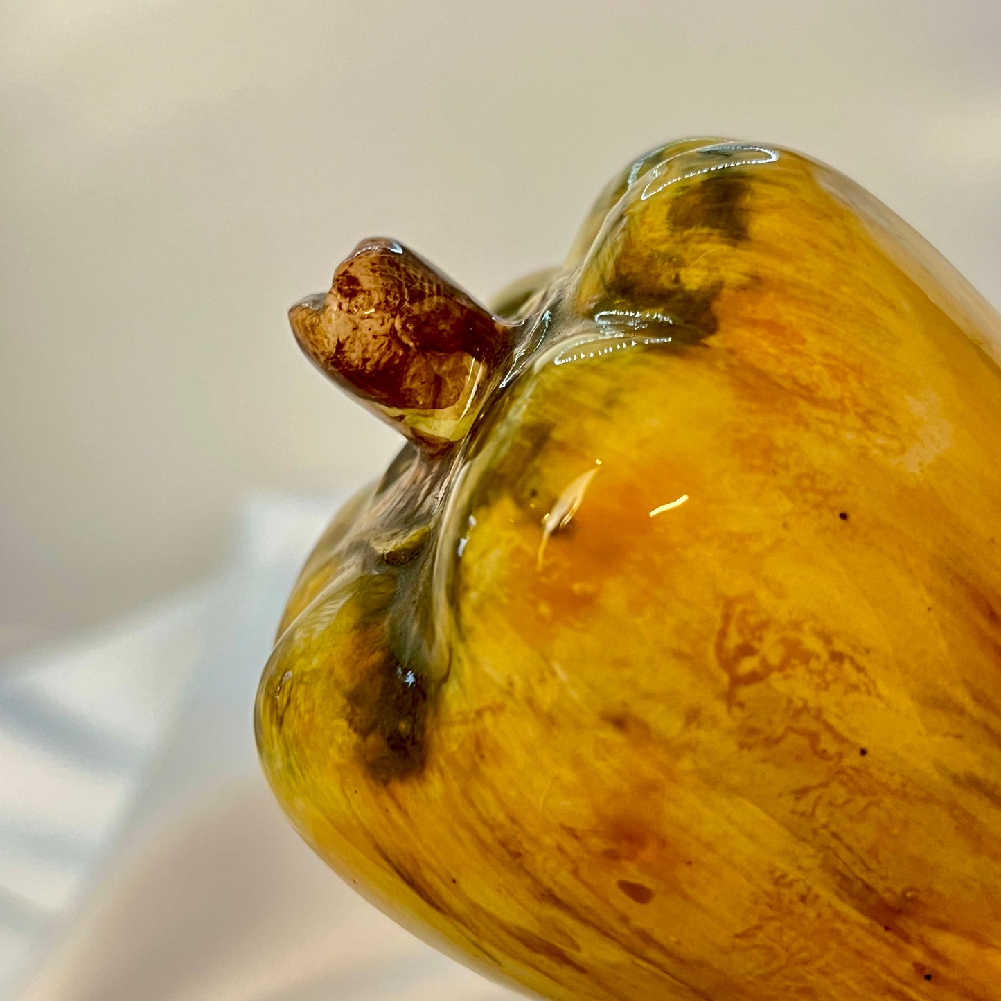 Pepper in glaze figurine